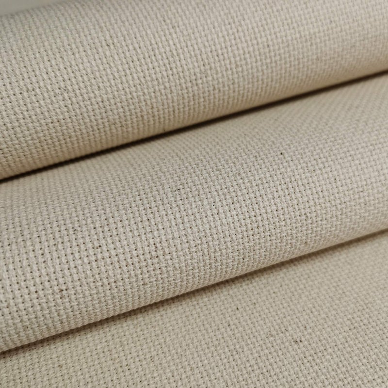KCS 19" x 28" 18CT Counted Cotton Aida Cloth Cross Stitch Fabric (Natural Oatmeal) - Image 5